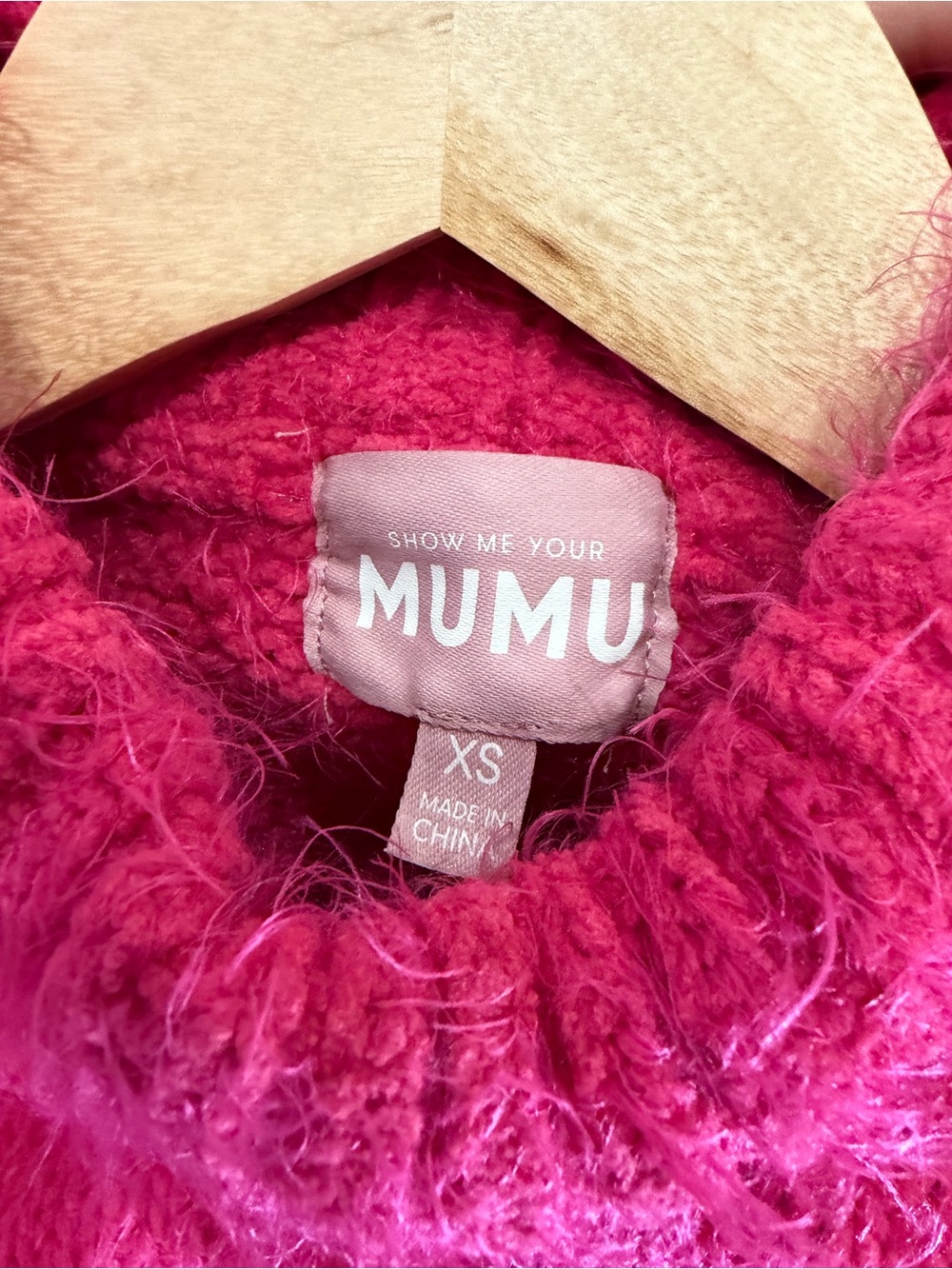 Show Me Your MuMu Timmy Tunic Sweater Dress - Pink Rose Knit - Picture 6 of 6
